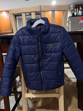Vineyard Vines Boys' Dark Navy Quilted Puffer Jacket